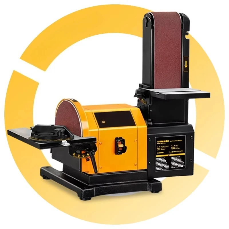 900W  Belt 200mm Disc Bench  Top  Grinding  Sander
