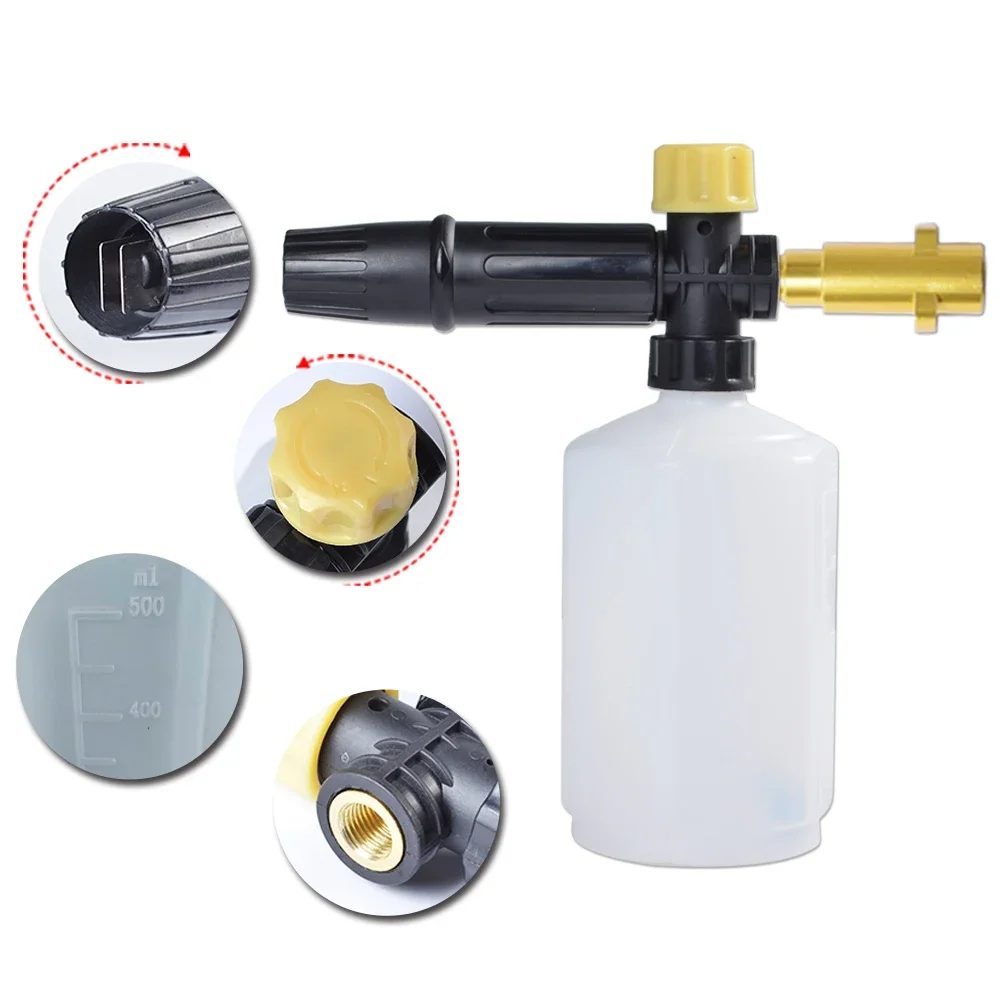 Car foam wash Snow foam lance foam nozzle cannon  generator for Daewoo Hammer Karcher Huter Makita High Pressure Washer