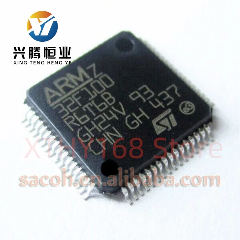 5PCS/lot New OriginaI STM32F100R6T6B STM32F100R6T6 or STM32F100R6T7B STM32F100R6T7 LQPF-64 advanced ARM-based 32-bit MCU