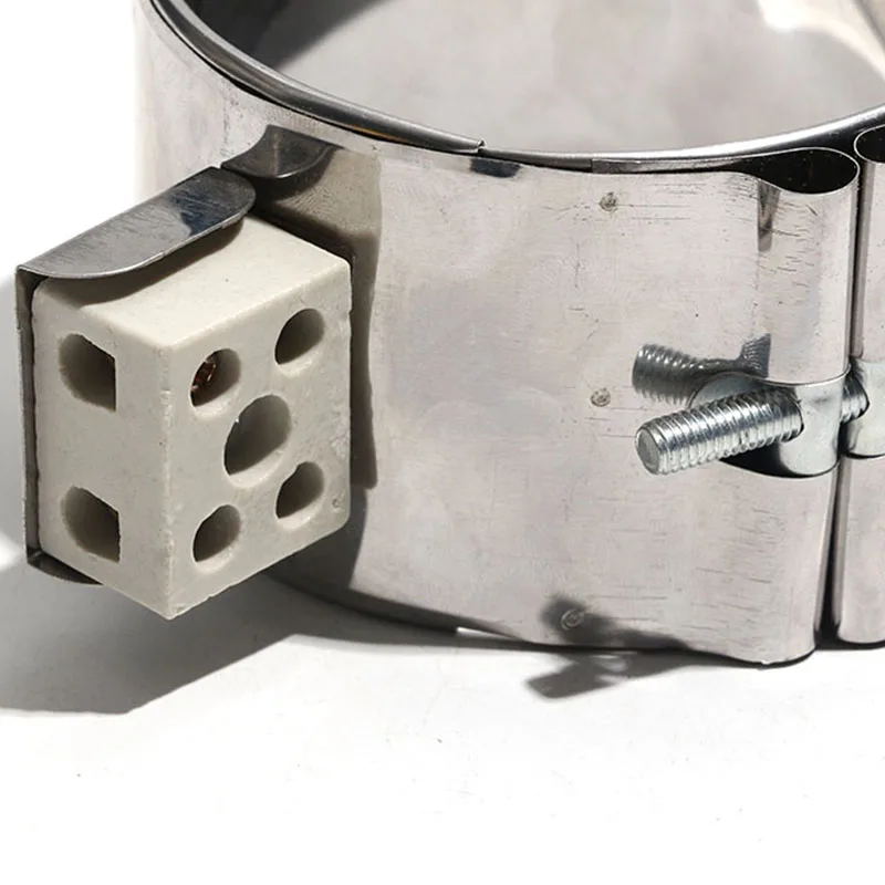 ID95mm x Height 40mm 45mm 50mm 55mm 60mm Stainless Steel Band Heater 220V330W 370W 420W 460W 500W Electric Water Heater