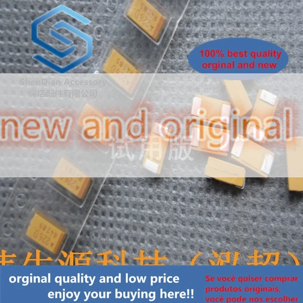 20pcs only orginal new 6032 SMD Tantalum Capacitor 1812 20V 22U 22UF 226D Type C TAJC226K020RNJ