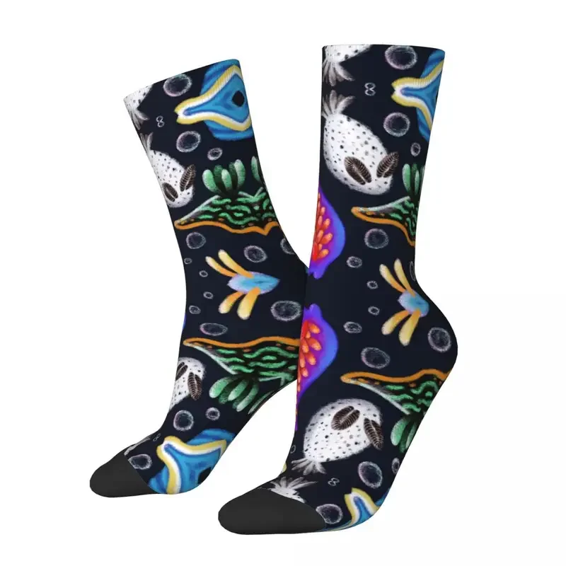 Y2K Nudibranchs Harajuku Sweat Absorbing Stockings All Season Long Socks Accessories For Man'S Woman'S Birthday Present