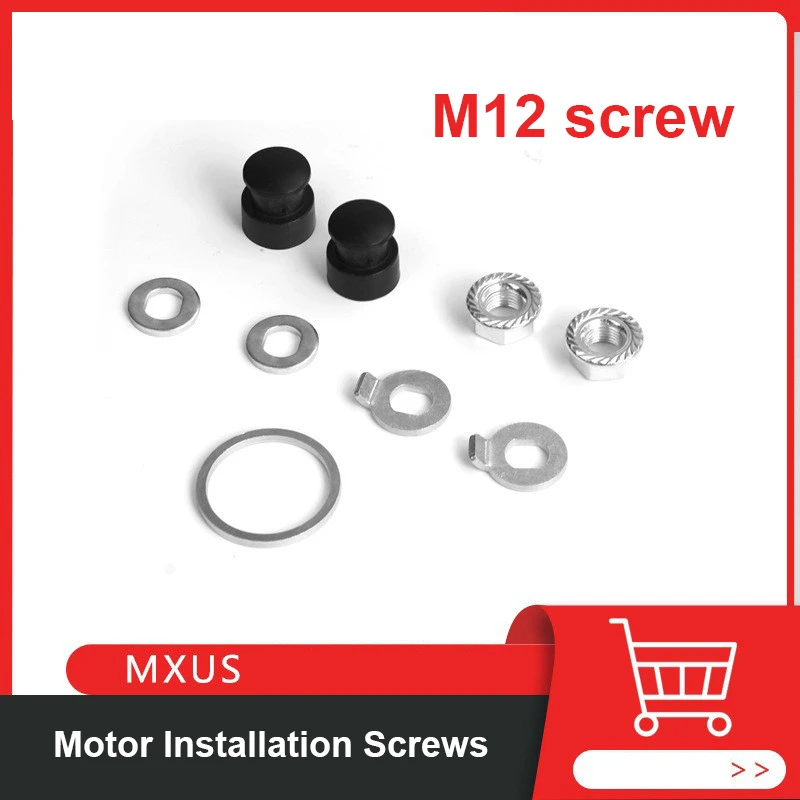 Electric Bicycle MXUS Motor Installation Screw M12 Mountain Bike Modified Accessories E-bike Replacement Parts
