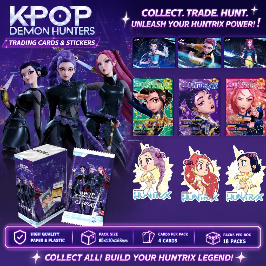 New In Stock Genuine Kayou Demon Hunters Collectible Trading Cards Anime Character Game Cards Collectible Gift For Anime Fans