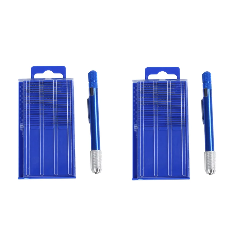 

A70P 34 шт., тонкие крошечные пронумерованные 61-80, набор мини-ювелирных сверл, штифтовые тиски, патрон, тиски