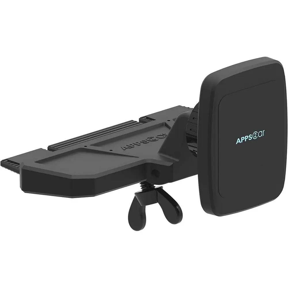 Anti Shake Magnetic CD Slot Car Phone Mount Auto Truck Accessories Compatible With iPhone Samsung All Smartphones Metal Plate Required