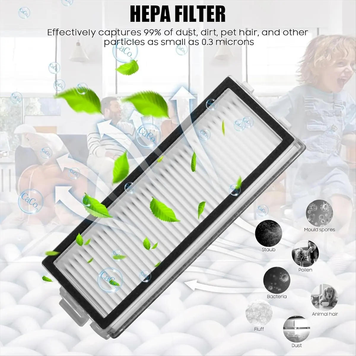A03V Accessories for Roborock Qrevo Master/Qrevo Slim Vacuum Cleaner Main Side Brush Hepa Filter Mop Cloth Dust Bags view 4