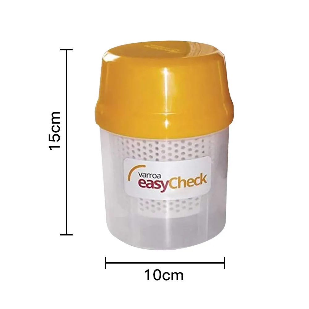 Varroa Mite Test Jar Monitoring Easy Chec Killer Shake Mites Bottle Hive Tool For Beekeeper Beehive Bees Beekeeping Control