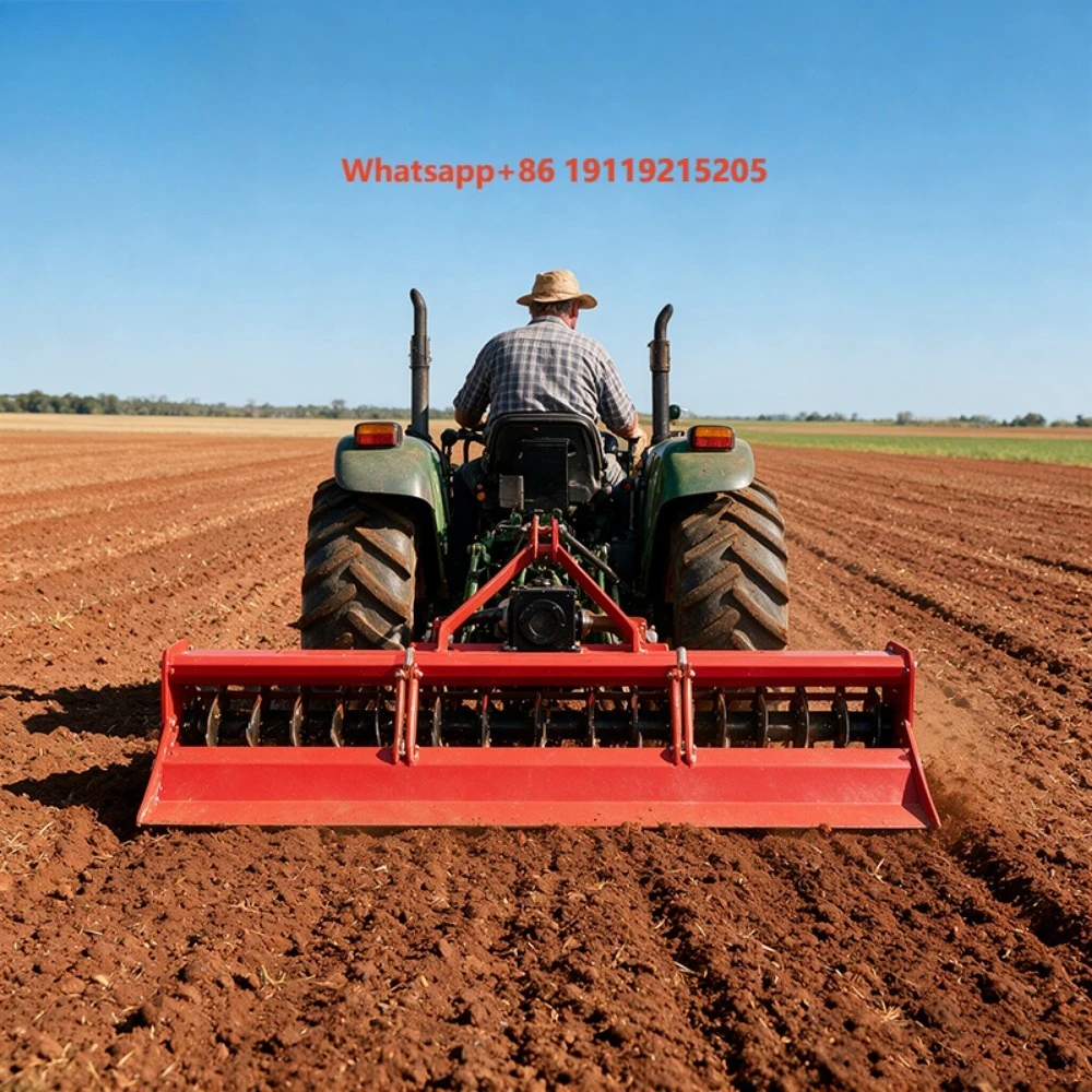 Wholesale Gear Drive 110-300cm Micro Tiller with High Safety Level for 10-220HP Agricultural Tractor Farm Cultivation