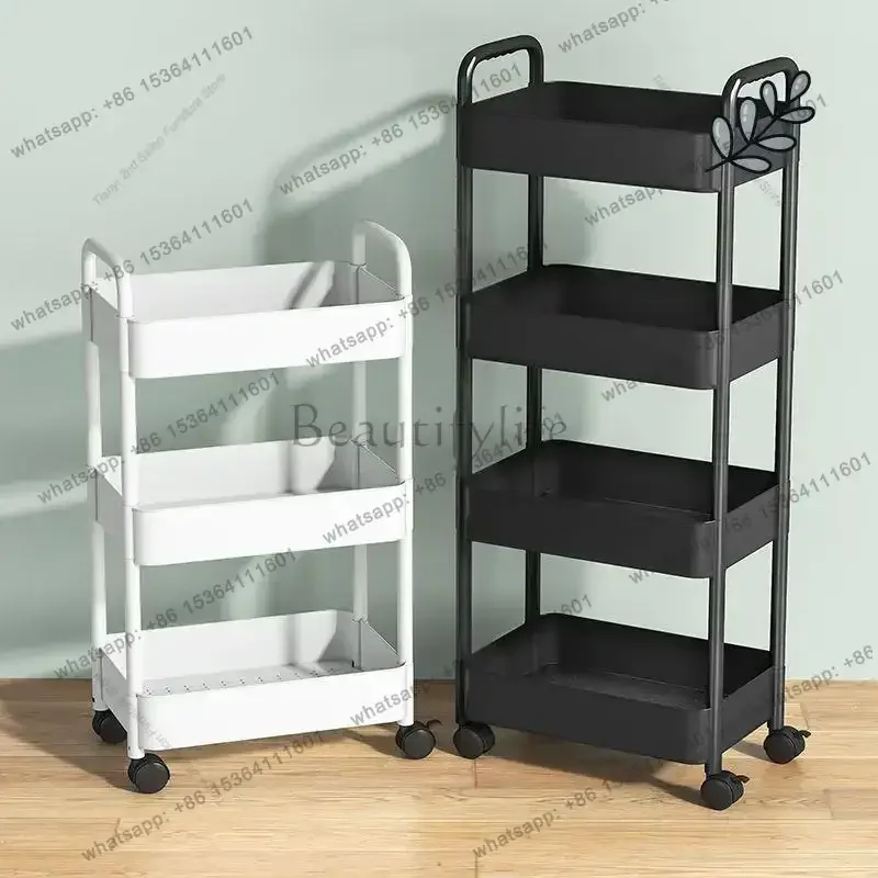 Factory Direct Sales Beauty Salon Specific Trolley Cart Modern Multilayer Barbershop Storage Trolley Manicure Salon Furniture Ko