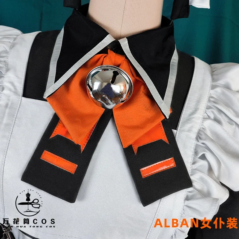 ألبان نوكس زي تنكري ، يوتوبر فتوبر ، بدلة تنكرية ، فستان خادمة ، ملابس حفلات كرنفال الهالوين ، مصنوعة حسب الطلب