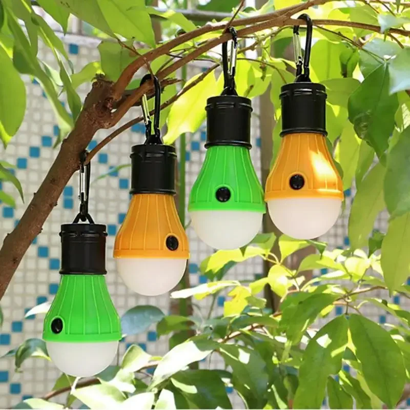 Outdoor Camping Tent Light, Portable Lantern, LED Bulb, Hanging Soft Light, SOS Emergency Lamp, Portable Travel Tools