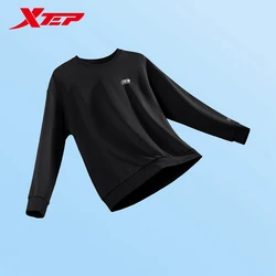 Xtep Pullover Sweater For Men And Women Autumn Soft Durability Hoodie Trendy Retro Comfortable Tops 876327930169