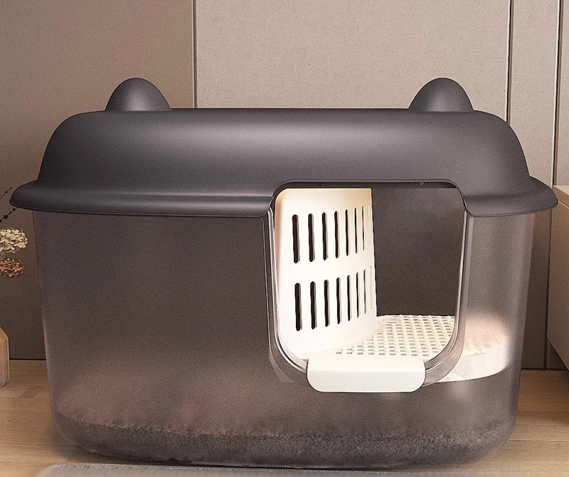 

Extra Large Cat Litter Box Giant Hallway Style Anti-Splash Special Cat Litter Box