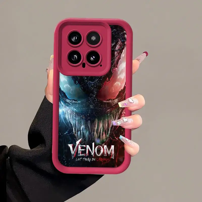 phone cases for Redmi Note 13 5G 9S 11 9 12 Pro 12C 12 4g 12S 10 Lite Angel Eye Ladder fundas Cover Marvel Spider-Man Deadpool image 3
