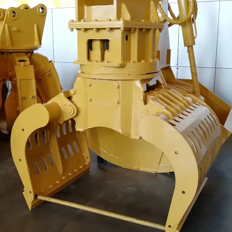 Customized High Strength Steel Demolition Grab Clamp Wear Resistant Hydraulic Grab For Building Demolition Work