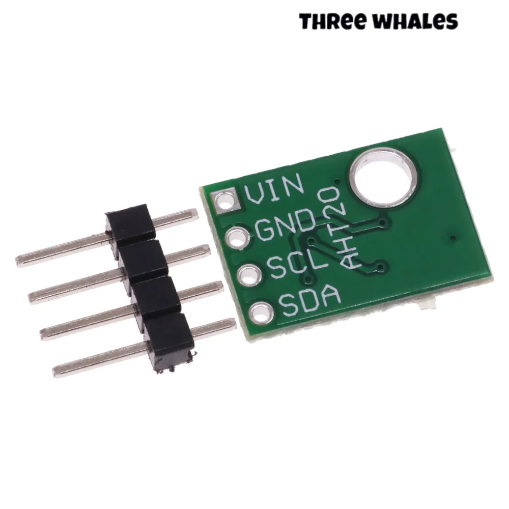 AHT20 I2C Temperature And Humidity Sensor Module DC 2.0-5.5V High-Precision Probe DHT11 AHT10 Upgraded Version for Arduino