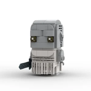 Superheld Brickheadz DIY Moc Block Set Ziegel, Iron Heart Dogpool, Revenger Loki, Doktor und Oktopus 6 Hauptverkauf Lego Coracao - №3