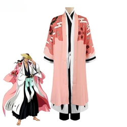 Anime Bleach Thousand Year Blood War Arc Kyoraku Shunsui Costume Cosplay