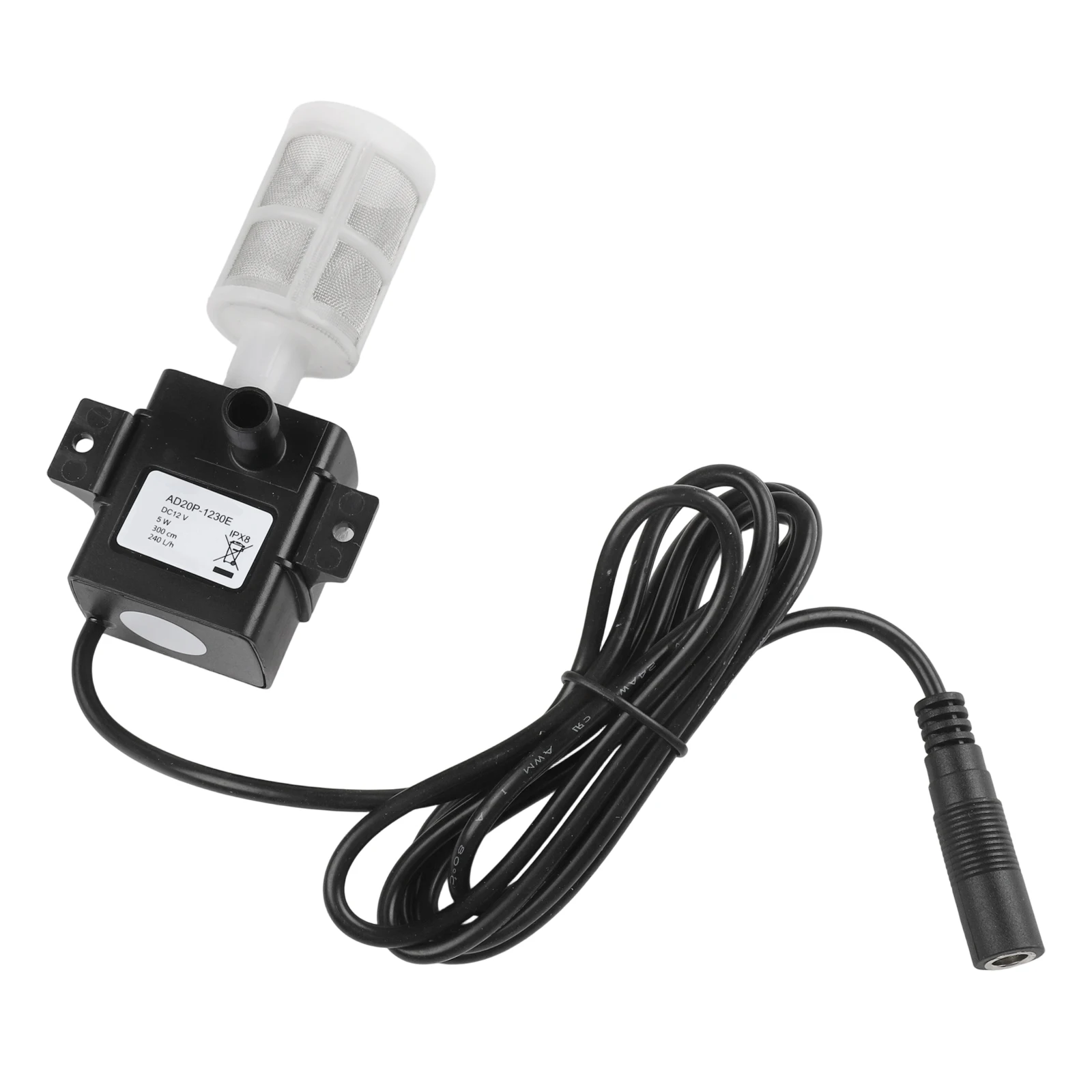 27*18cm Solar Water Pump 12V DC Voltage 2m Water Pipe Design Efficient Generation Operational Without Electricity