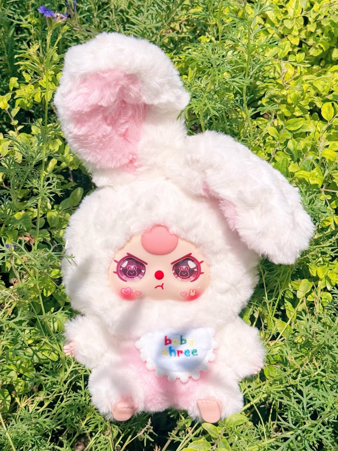 

Аутентичная виниловая плюшевая глухая коробка из сериала «Три кролика лилии», модная коллекция игрушек, подарок ручной работы на Рождество, день рождения, 2025