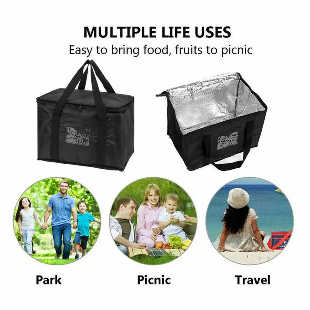 High Quality Storage Container Food Delivery Warm Cold Bag Insulated Bags Lunch Bag Tote Pouch