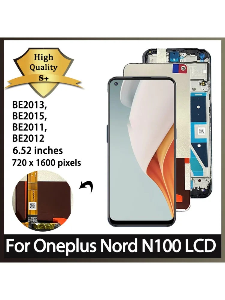 Ekran 6.52" do OnePlus Nord N100 Wyświetlacz LCD Ekran Dotykowy Digitizer do 1+Nord N100 BE2013 BE2015 BE2011 BE2012 LCD — zdjęcie produktu 7