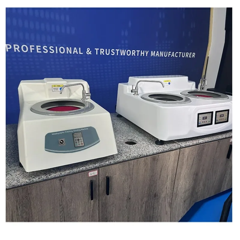 Metallographic Sample Grinding And Polishing Machine Gem Polishing Equipment for Petrographic Sample Preparation