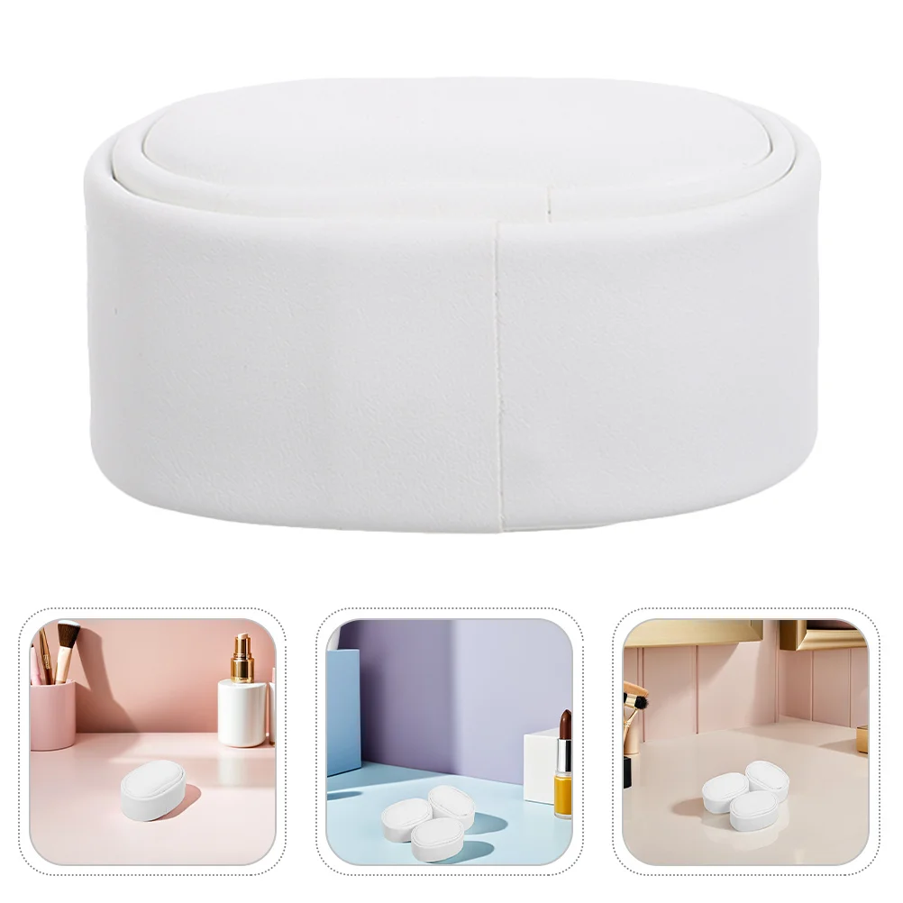 

4Pcs PU Watch Winder Small White Display Pillows Soft Replacement Cushions for Watches Bracelets Jewelry Case White Watch Pillow