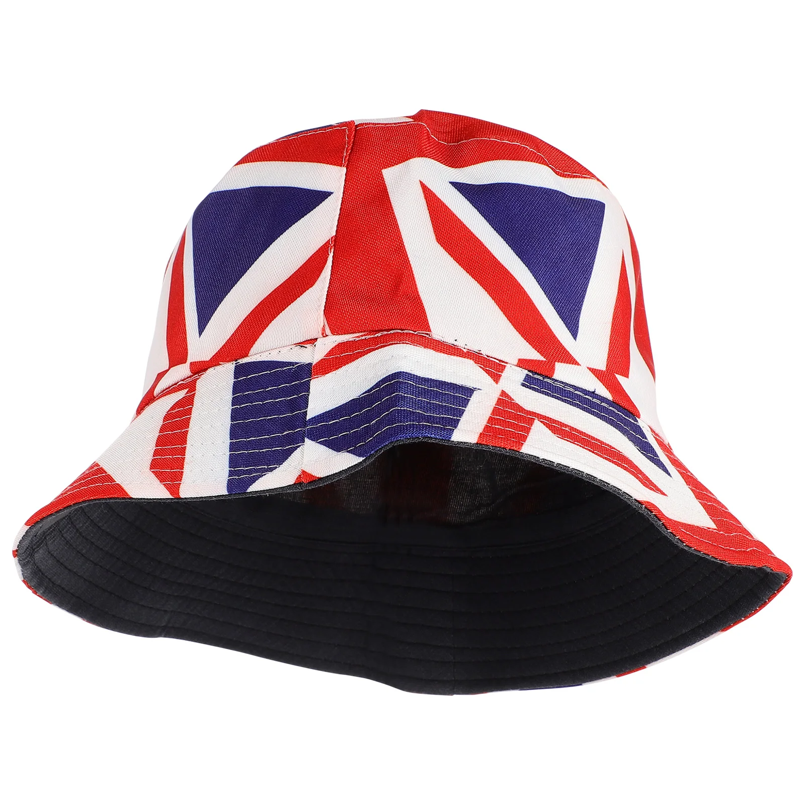 

British Flag Cotton Lightweight Sun Hats for Union Jack Flag Hat Men Women Bucket Hat Beach Travel Outdoor Activities