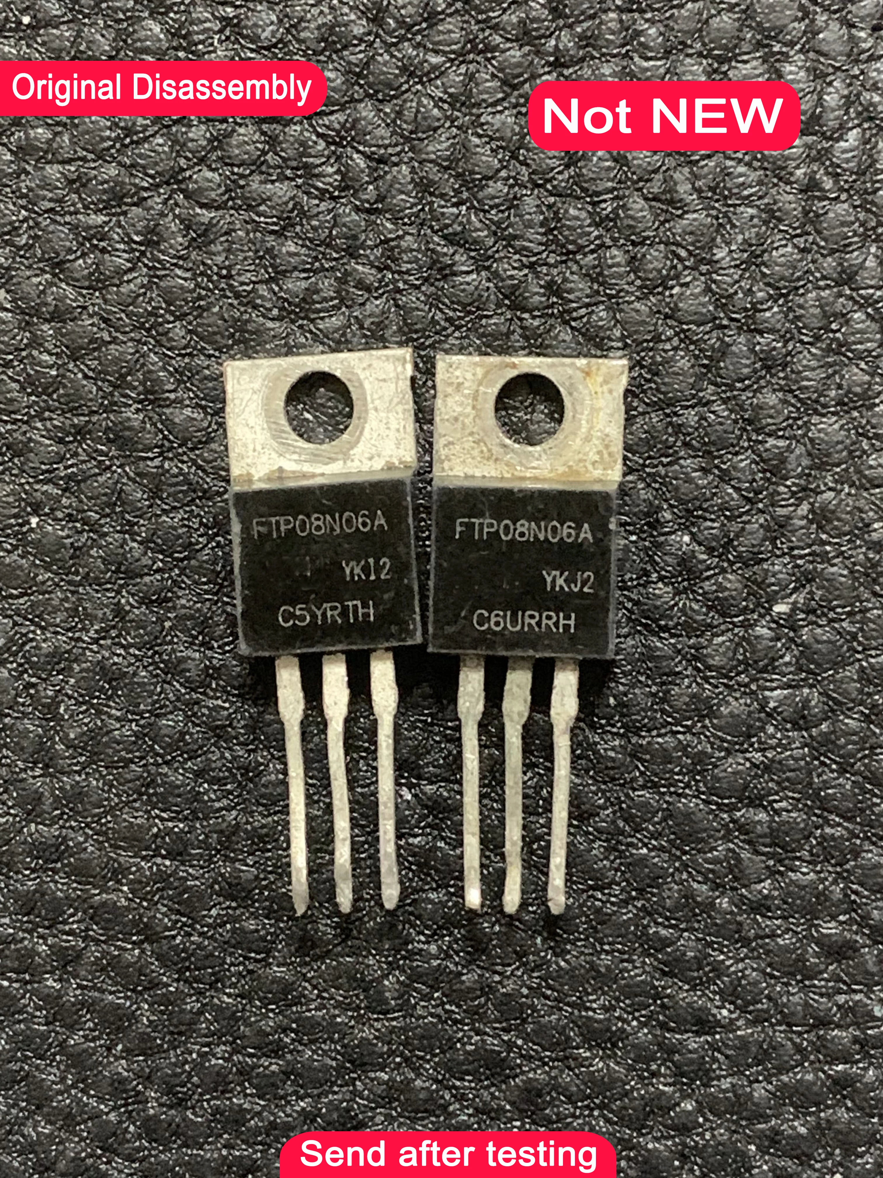 10pcs FTP08N06A FTP08N06 08N06 FTP20N50A FTP20N50 20N50 FTP11N08A FTP11N08 11N08 כדי-220 במלאי