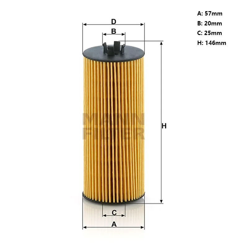 MANNFILTER HU6008z Oil Filter Fits MERCEDES-BENZ AMG GT CLA CLS G-Klasse S-Class(W221) A2781840125 A2781800009