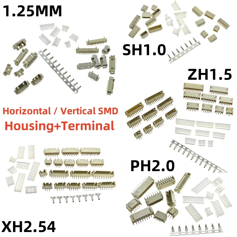 10Sets SH1.0 JST1.2…