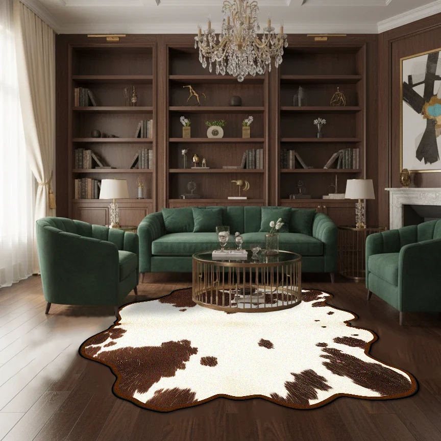 Karpet Alien Kulit Hewan Imita - Cowhide Rug Faux ulasan dan harga