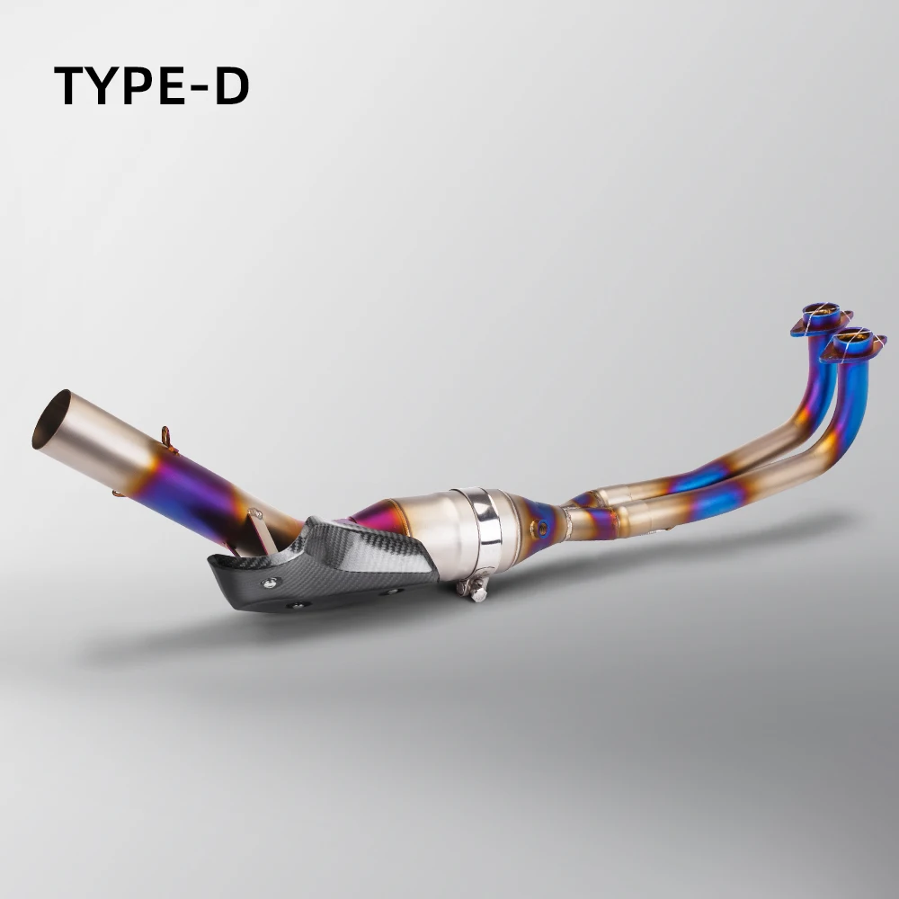 

motorcycle exhaust pipe For TMAX560 Modified exhaust Front Link Pipe 51mm