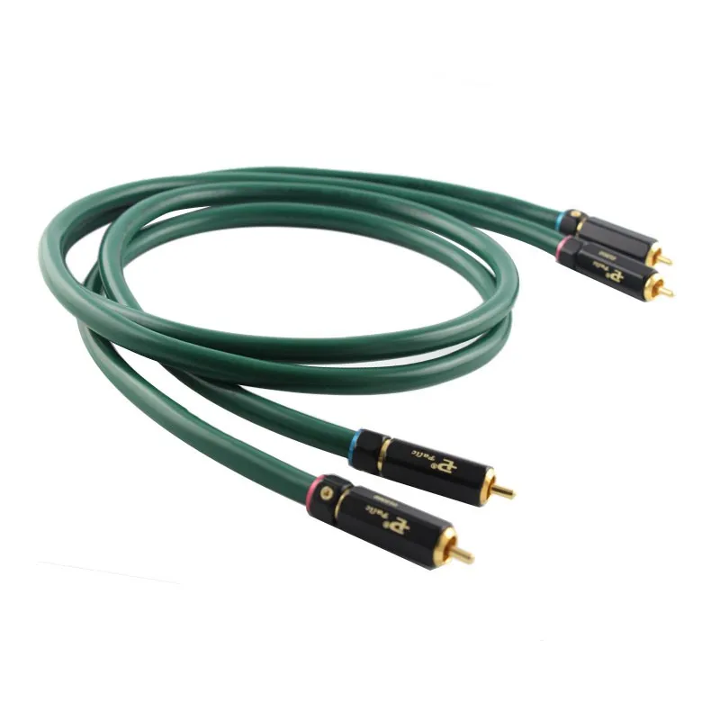 Hifi pair Furutech Alpha series FA-220 OCC rca audio cable Amplifier CD DVD player Speaker PR-109 Gold RCA interconnect cable