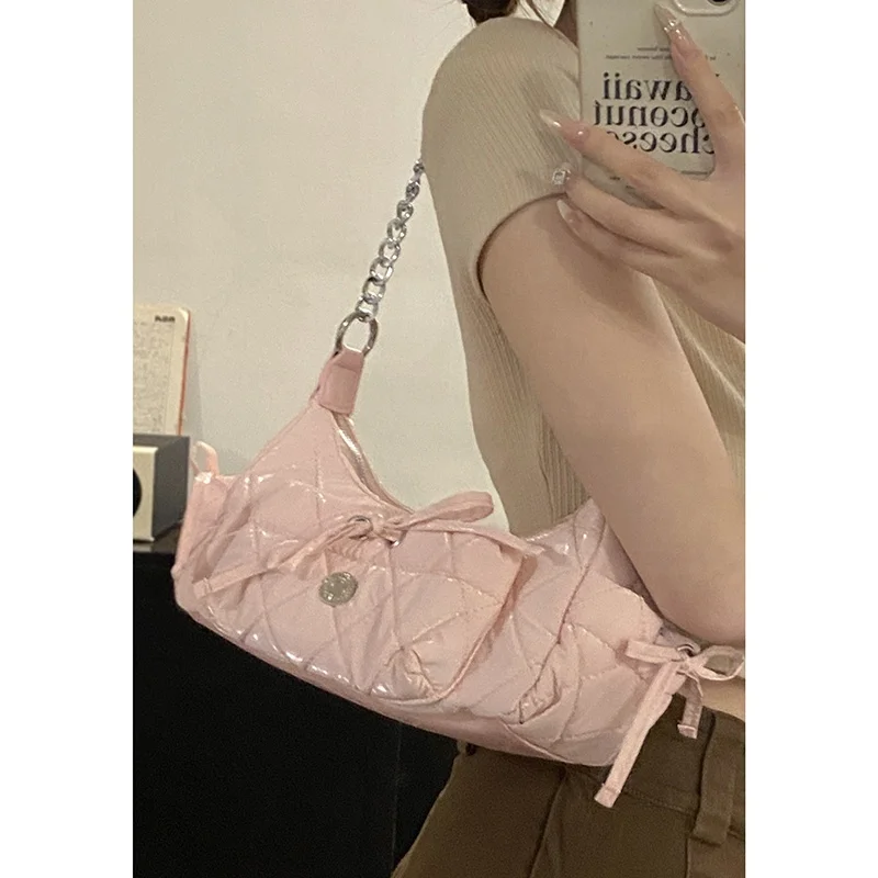 

Новинка 2024, женская сумка подмышки, универсальная сумка на плечо, мягкая искусственная кожа, застежка-молния, корейская повседневная сумка для отдыха