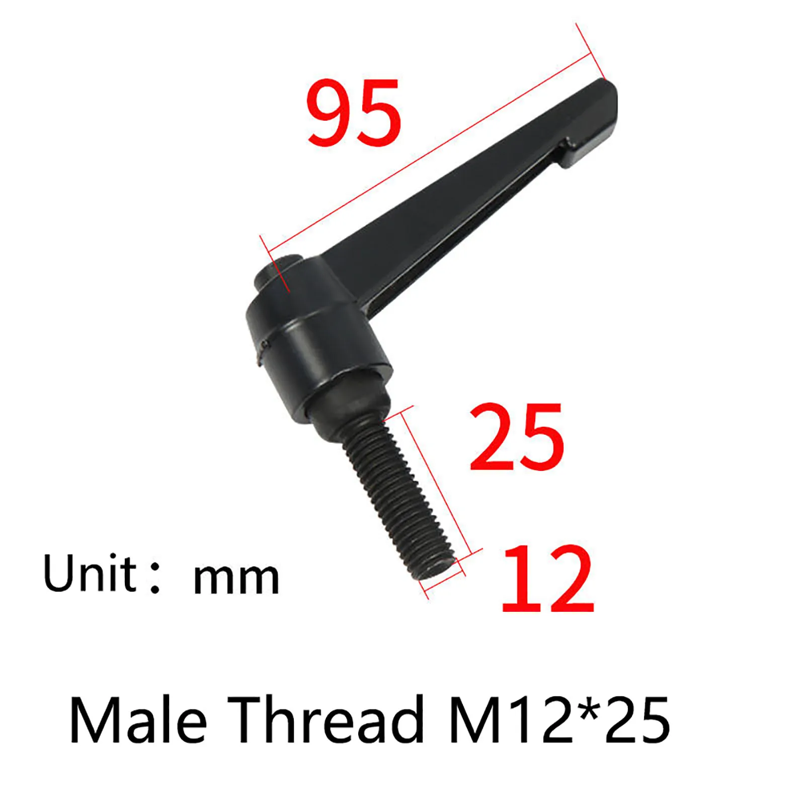 Adjustable Position Set Handle Screw 7-shaped L-shaped Rotatable Adjustable Lock Nut M4-m5-m6-m8 M1o M12