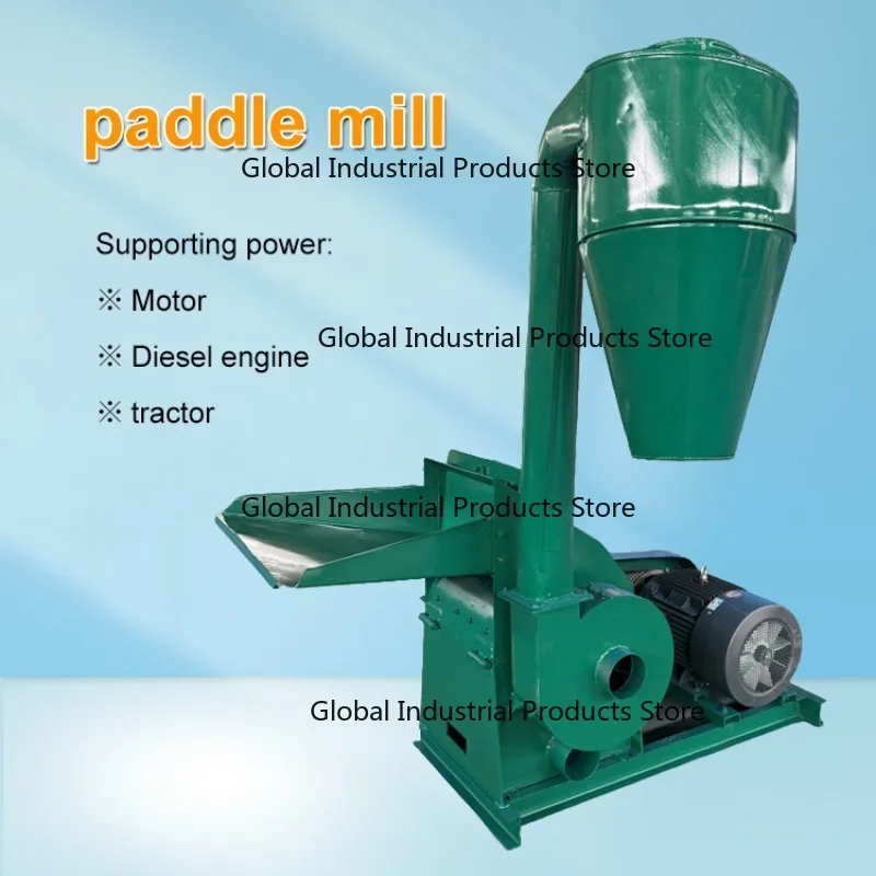 High Productivity Corn Rice Husk Maize Corn Grinding Grain Fodder Grinder Pig Animal Feed Crusher Machine Hammer Mill