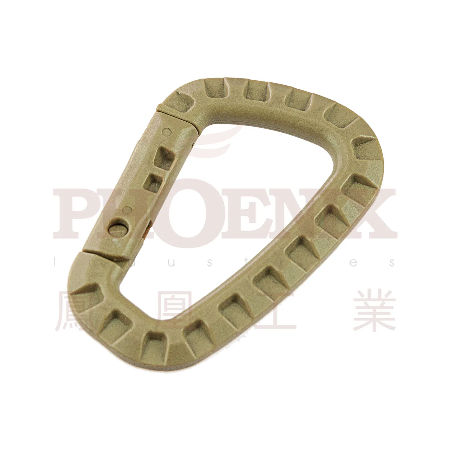 Tactical large D-buckle Lightweight And High-strength POM Engineering Resin Quick Hanging Buckle Multi-purpose Functional D-ring