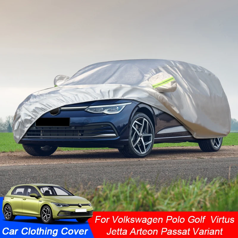 Car Cover For Volkswagen Artoen Shooting Brake Golf Jetta A7 Passat Polo Virtus Hatchback Sedan Rain Frost Snow Dust Waterproof