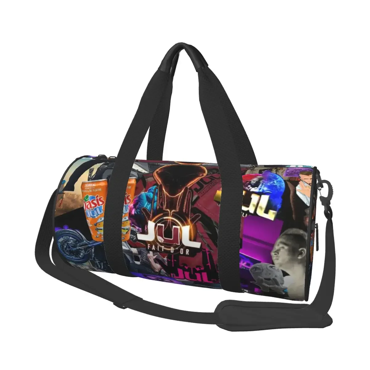 

Jul France Rapper Large Duffle Gym Bag Multi-Functional Duffle Travel Bags Handbags Fitness bag