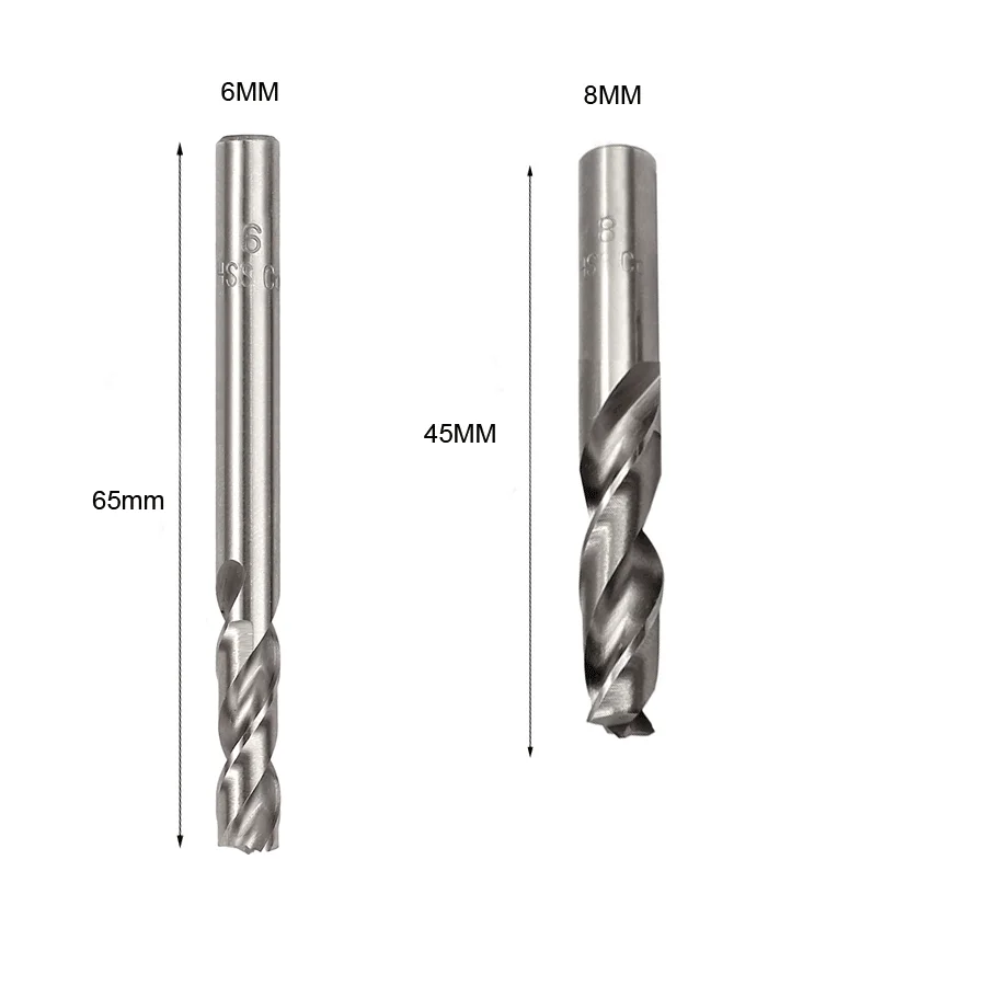 Imagem -02 - Hss co Cobalto Ponto Solda Broca Soldador Removedor Cortador Brocas Conjunto Ferramenta Faça Você Mesmo Kit de Ferramentas Manuais Profissional Ponta Cobalto Solda mm mm