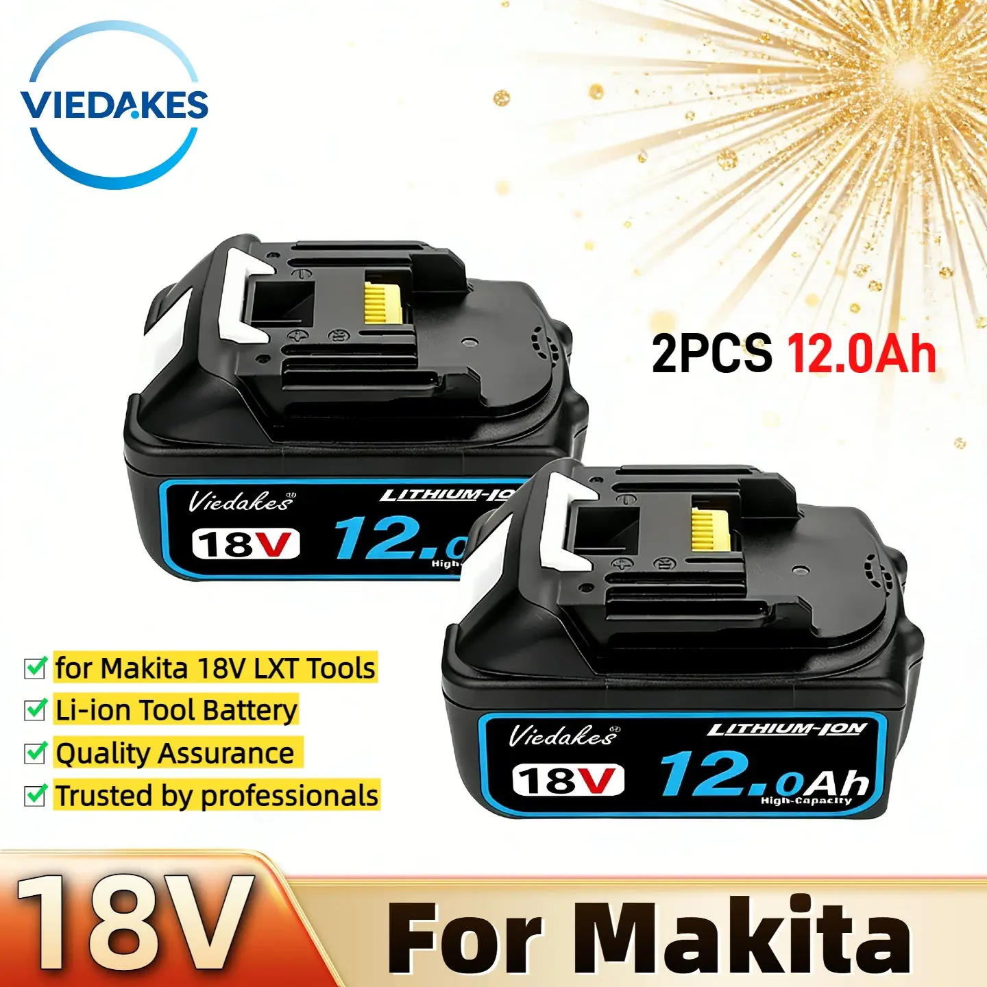 

Hot saling 18V 8.0Ah/10.0Ah/12.0Ah BL1860B power tool battery, for Makita 18V DTW700 DJV182 DHR202 DGA404 DDF487 battery++
