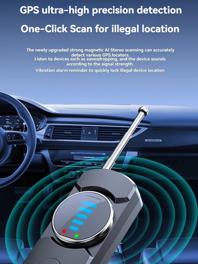 كاشف كاميرا لا سلكية نظام إنذار مضاد للسرقة مكافحة التنصت الأشعة تحت الحمراء الماسح الضوئي مكافحة تتبع مصدر إشارة المراقبة #3