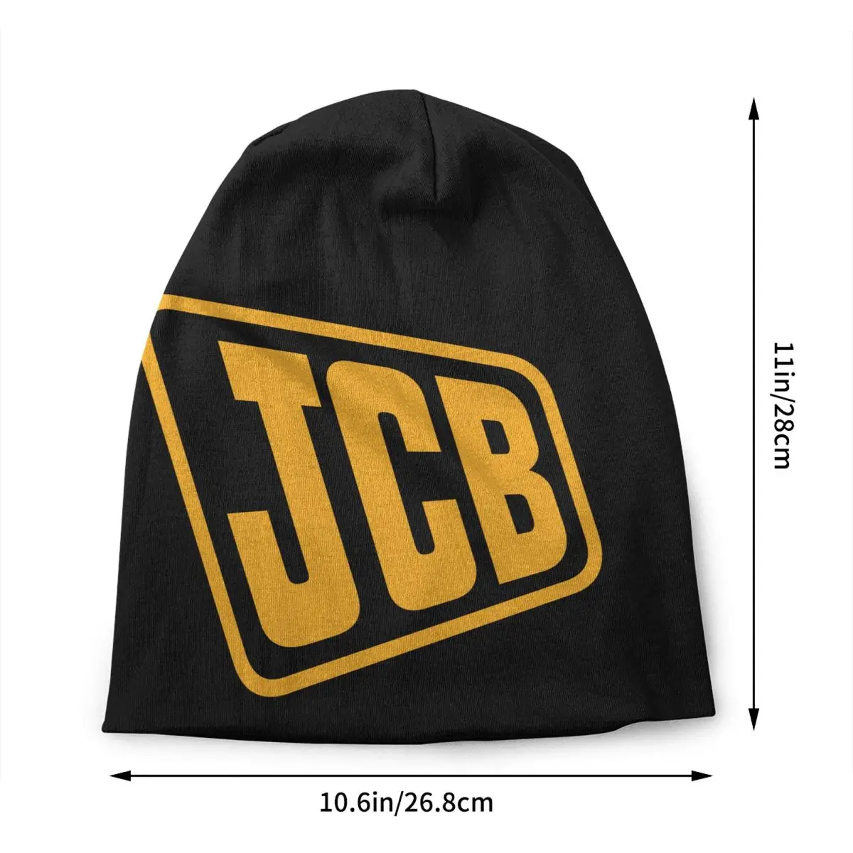 مخصص JCB Skullies Beanies قبعات للجنسين شتاء دافئ الحياكة قبعة النساء الرجال الهيب هوب الكبار بونيه القبعات في الهواء الطلق قبعة تزلج