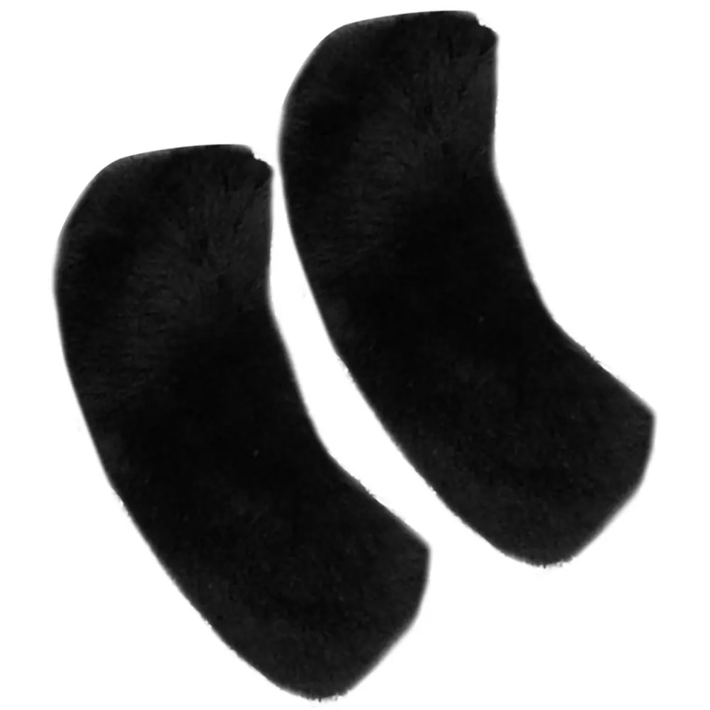 

Fuzzy Heel Cover for Women Slippers Detachable Shoelace Warm Decor Soft Charm Sandals Removal Charms Winter