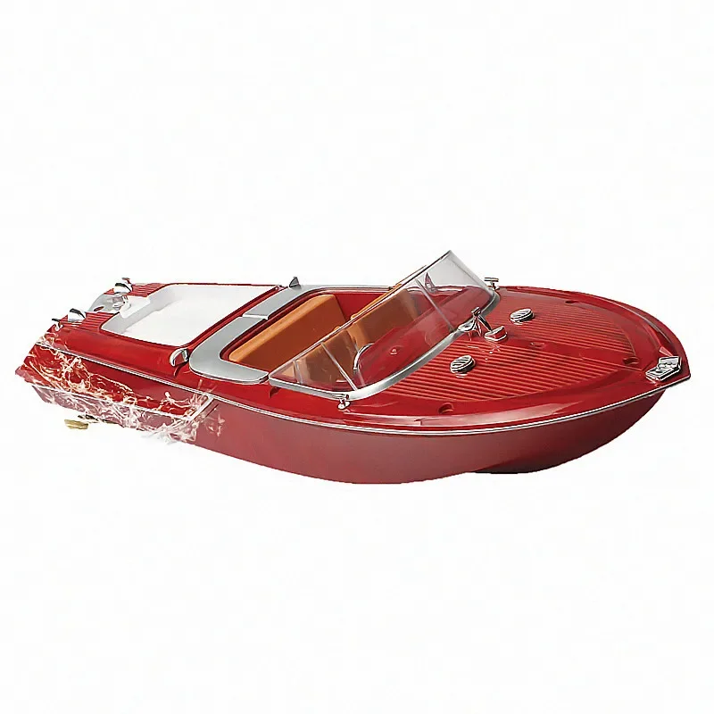 New Big Size RC Speed Boat High-Horsepower Electric Yacht Cruise Model Racing Boat Boy Water Classic Retro Toy Boat Boy Gift