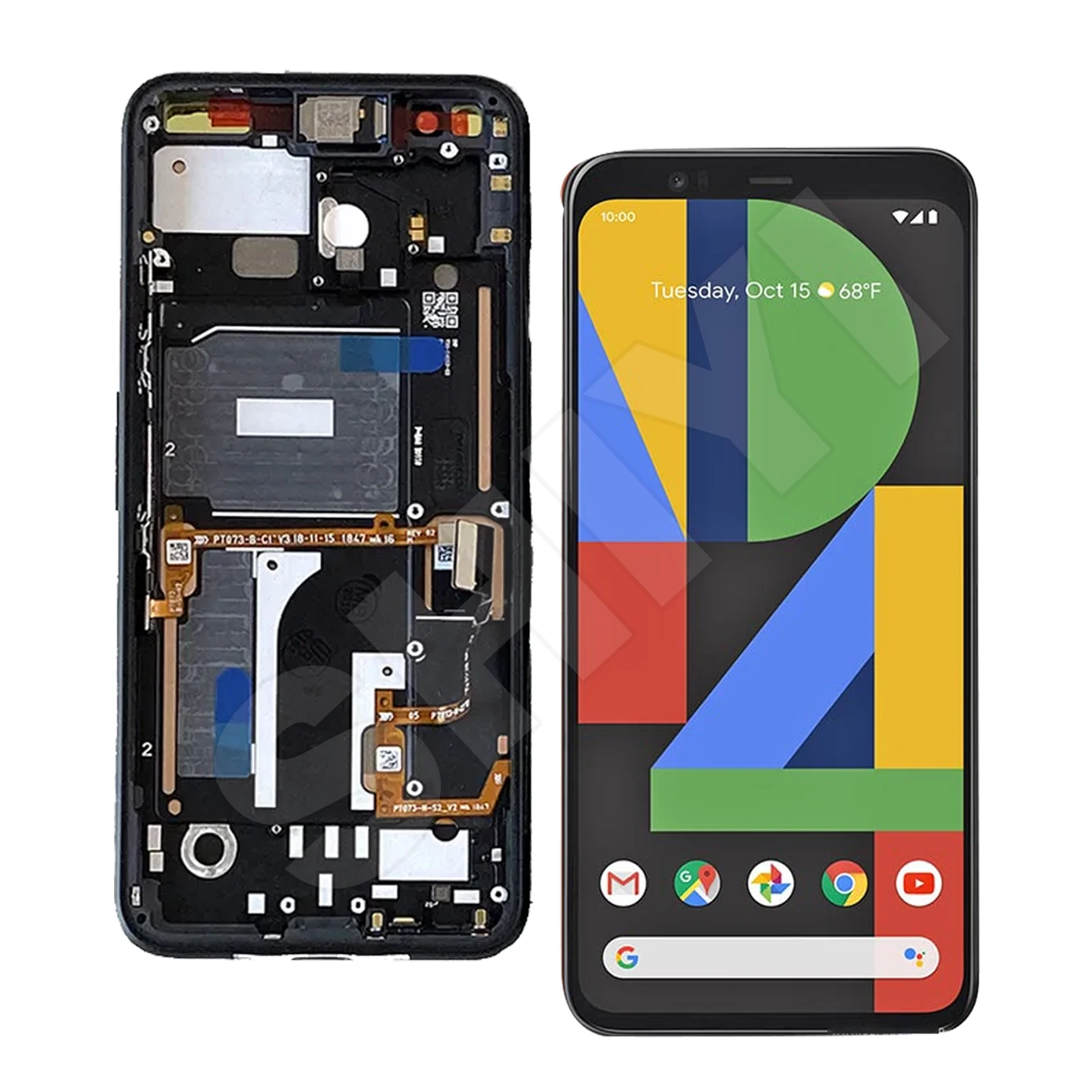 Imagem -06 - Lcd Amoled para Google Pixel Pixel4 Lcd G020m Tela de Toque Digitador para Google Pixel xl 4xl Painel G020p Tela