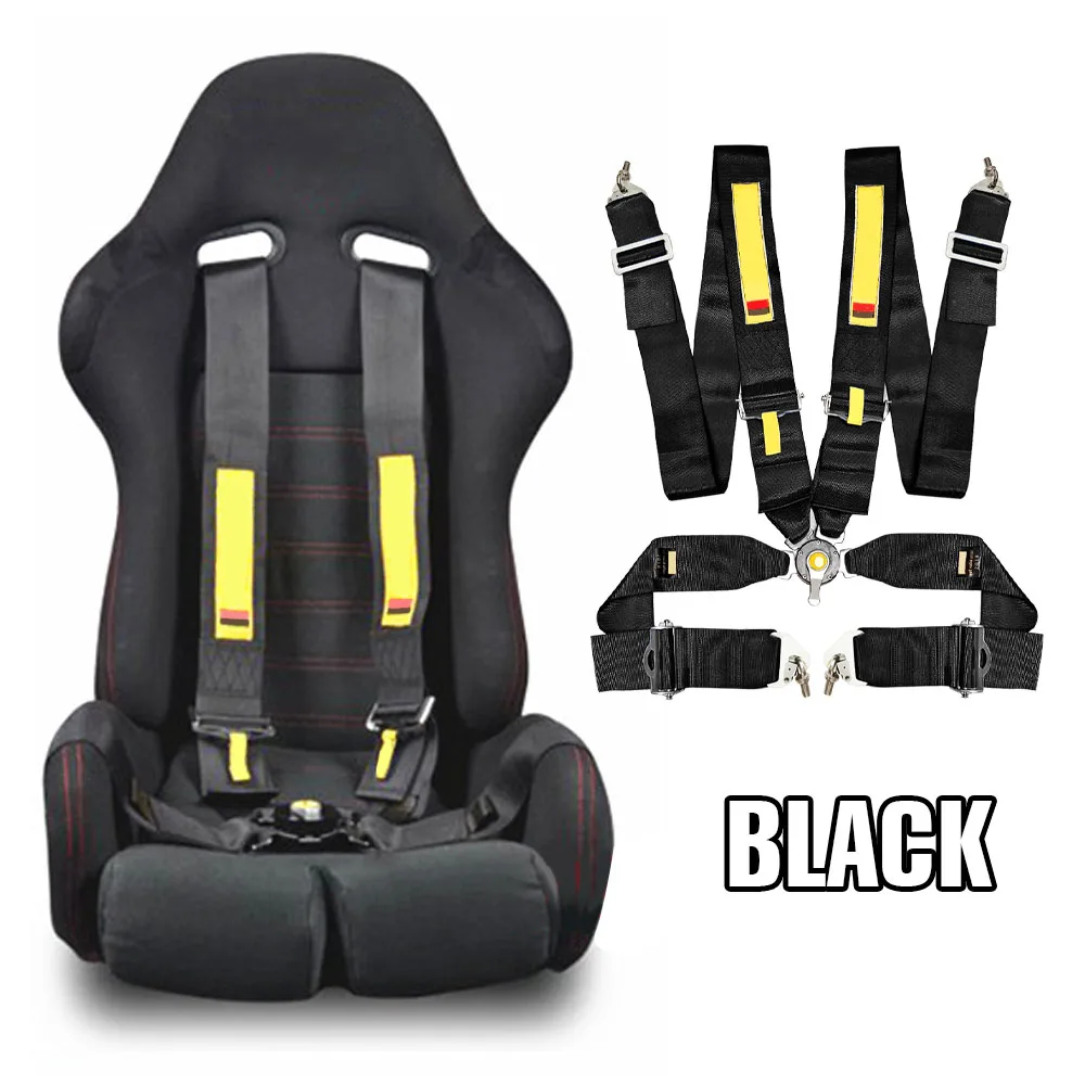 3 inch Racing Safety Harness 4 /5/6 Point Car Sports Harness Seat Belt Safety Adjustable Quick Release Nylon Seat Belt SA* logo